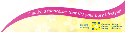Finally, a fundraiser that fits your busy lifestyle!