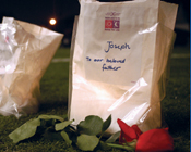 A luminary and a rose