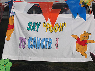 Fredericton says "Pooh" to cancer