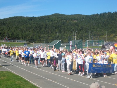 Marystown Relay - Opening Lap