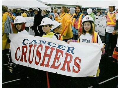Les  Cancer Crushers  de Camrose