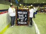 Team Nurses Take A Shot At Cancer