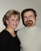 Cancer survivor Tony Redler with wife Carla