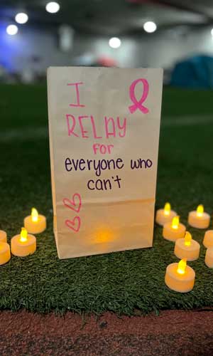 students attending Relay For Life