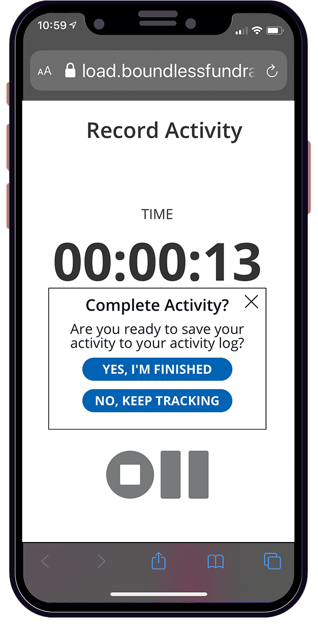 Track your activity