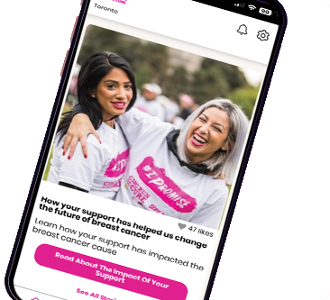 Run for the Cure app