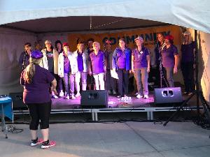 Performing at Relay for Life 2019