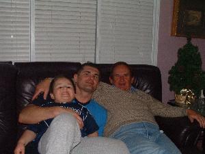 Back in 2006 with my Pa and Grandpa