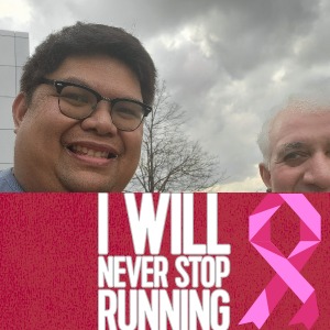 I will never stop running. I'll participate this October 1, 2023.