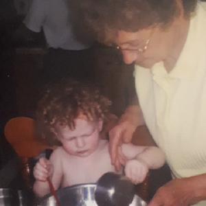 Grandma Andrews and me <3