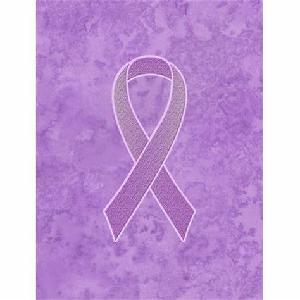Lavender Cancer Awareness Ribbon