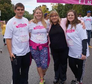 Run for the Cure with Lisa
