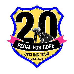 Pedal for Hope 20th logo