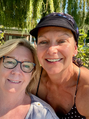 Picnic at the beach before another Chemo treatment