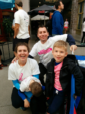My 2nd 'Run for the Cure' and my first in Guelph! Oct 2016