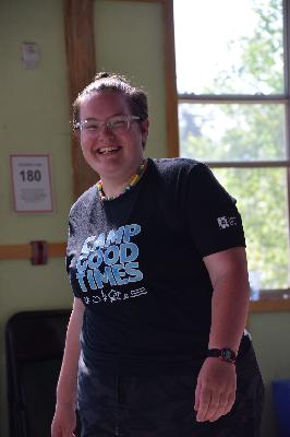 Counselling at Camp Goodtimes in Aylesford, NS; August 2024